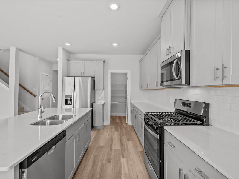 Furnished interior view inside a new home in Maxwell Commons, Easley (Image 6).