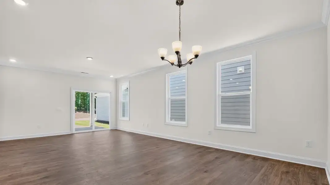 Spacious, unfurnished interior of a new home in Madden West, Fuquay Varina (Image 14).