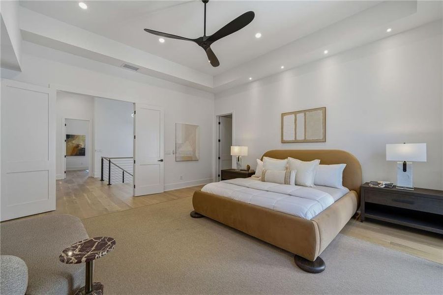 Furnished interior view inside a new home in , Atlanta (Image 45). Furnished interior view inside a new home in , Atlanta (Image 45).