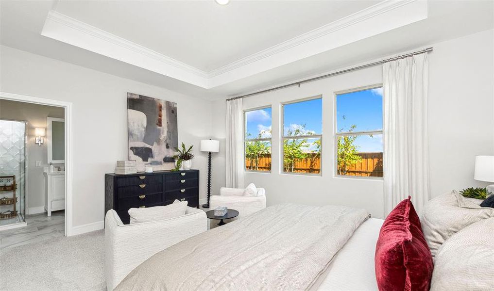 Furnished interior view inside a new home in Creekshaw, Royse City (Image 15).