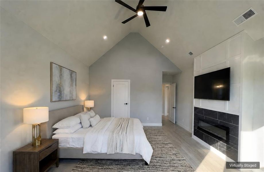 Furnished interior view inside a new home in , Forney (Image 7).