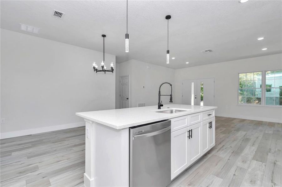Furnished interior view inside a new home in , Citrus Springs (Image 8).