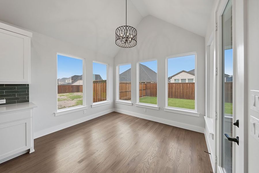 Spacious, unfurnished interior of a new home in The Homestead - 62', Rockwall (Image 28). Spacious, unfurnished interior of a new home in The Homestead - 62', Rockwall (Image 28).
