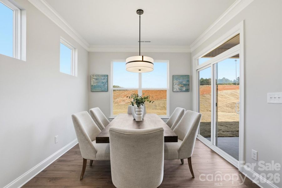 Furnished interior view inside a new home in Carrington, Stanley (Image 18).