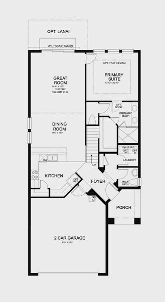 2D floor plan layout for the Captiva by Taylor Morrison in Firethorn, Parrish, FL (Image 4). 2D floor plan layout for the Captiva by Taylor Morrison in Firethorn, Parrish, FL (Image 4).
