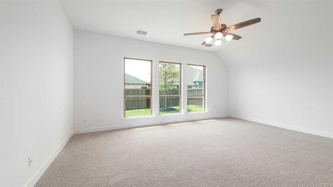 Spacious, unfurnished interior of a new home in Trinity Falls 50', McKinney (Image 14). Spacious, unfurnished interior of a new home in Trinity Falls 50', McKinney (Image 14).