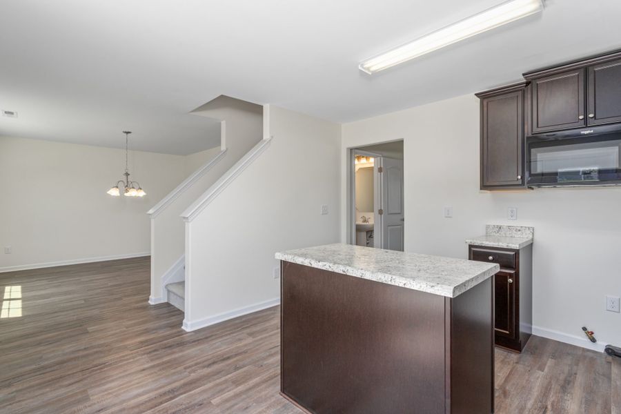 Representative furnished interior of a home built from the Dayton by Keystone Homes NC in The Wilcox, Greensboro (Image 21).