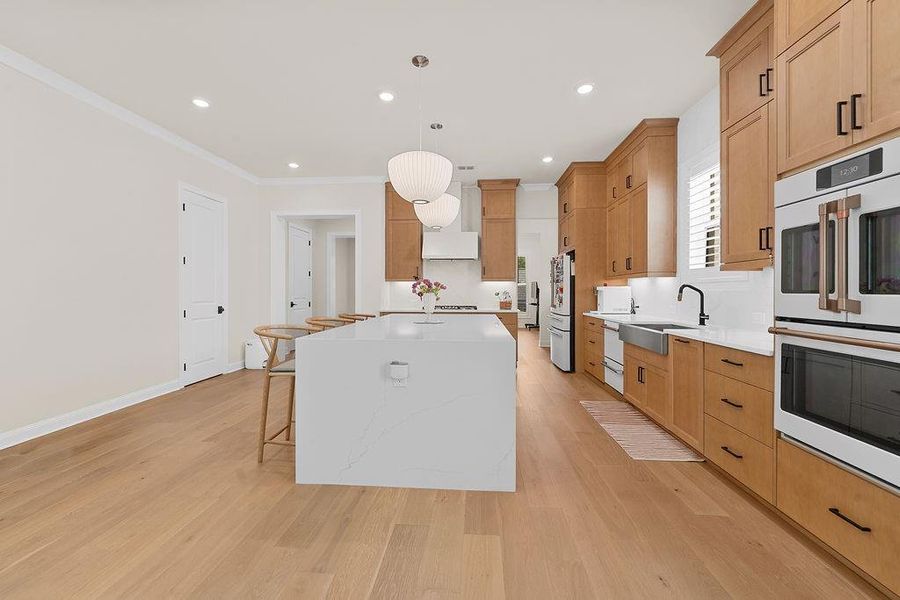 Furnished interior view inside a new home in , Alpharetta (Image 54).
