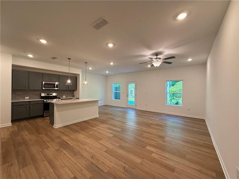 Furnished interior view inside a new home in Laurelwood, Douglasville (Image 15).