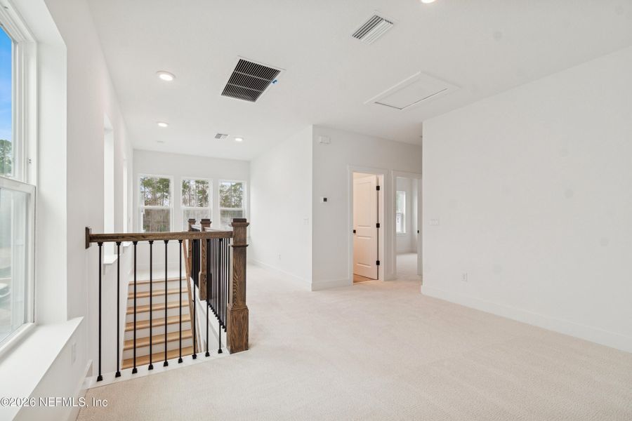 Spacious, unfurnished interior of a new home in Reflections 40' Front Load, Ponte Vedra (Image 22).