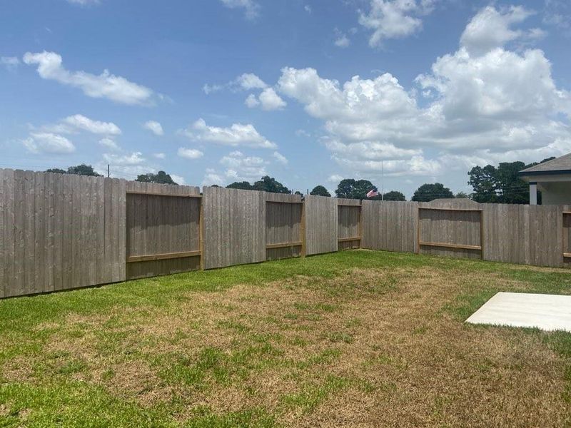 Exterior details and patio area of a home in Williams Landing, Waller (Image 3).