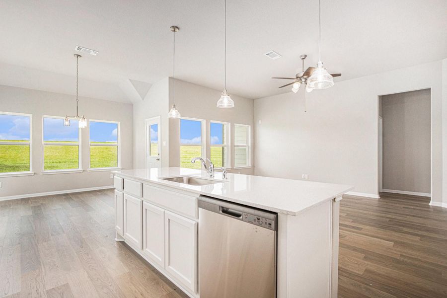 Furnished interior view inside a new home in , West Columbia (Image 6).