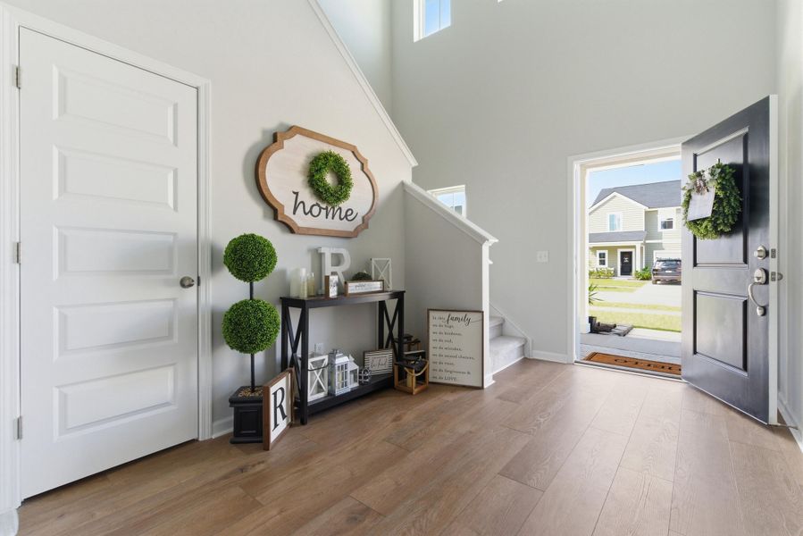 Furnished interior view inside a new home in , Summerville (Image 9). Furnished interior view inside a new home in , Summerville (Image 9).