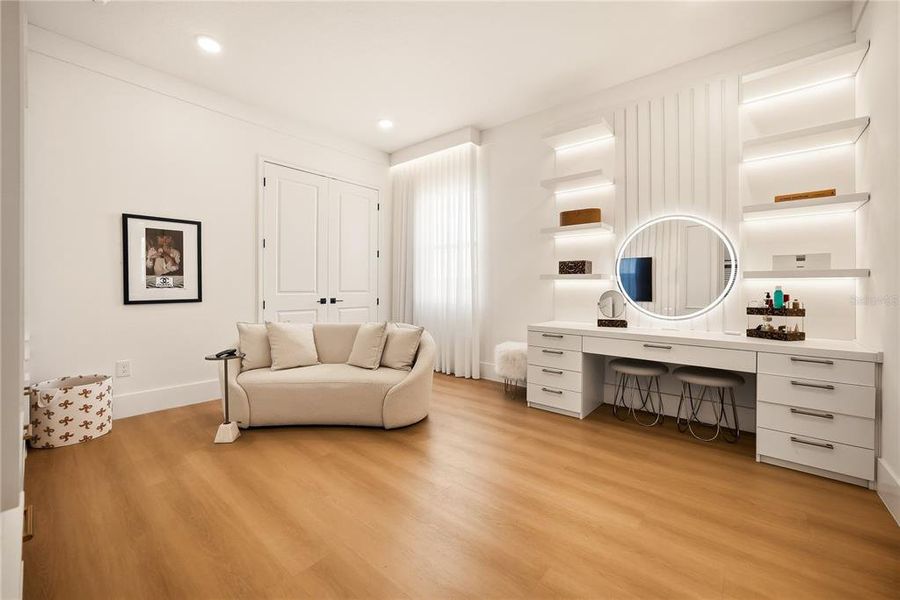 Furnished interior view inside a new home in Avalon Ridge, Winter Garden (Image 17).