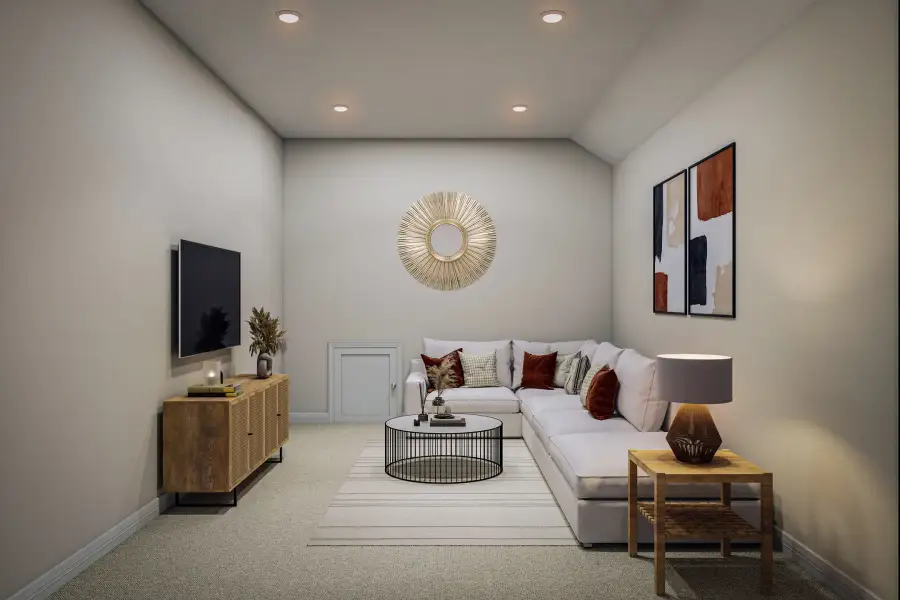 Furnished interior view inside a new home in Evergrove, Richmond (Image 14).