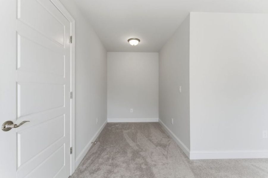 Representative unfurnished interior of a home built from the Hampton by Keystone Homes NC in Preserve at Carriage Cove, Oak Ridge (Image 109).