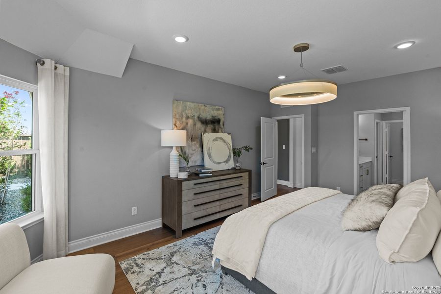 Furnished interior view inside a new home in Corley Farms, Boerne (Image 6).