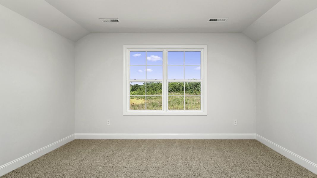Spacious, unfurnished interior of a new home in The Villas at Kinsley, Jamestown (Image 21).