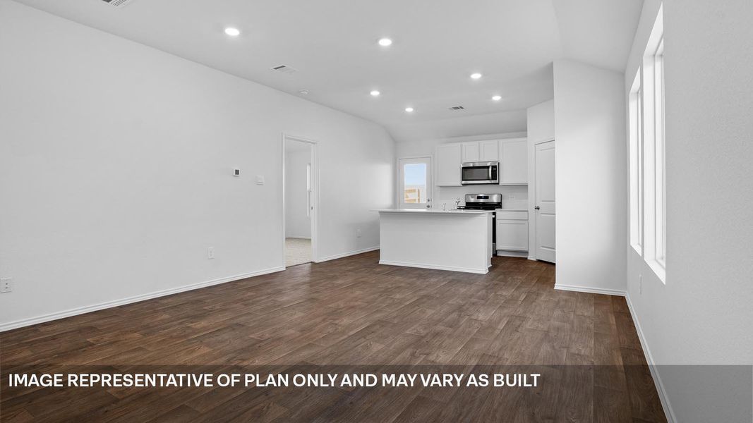 Spacious, unfurnished interior of a new home in Marigold, Kyle (Image 13).