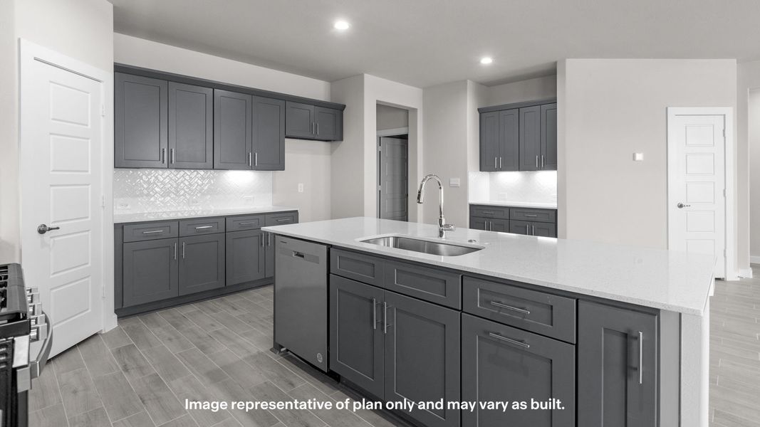 Furnished interior view inside a new home in Homestead at Parks Bell Ranch, Odessa (Image 5).