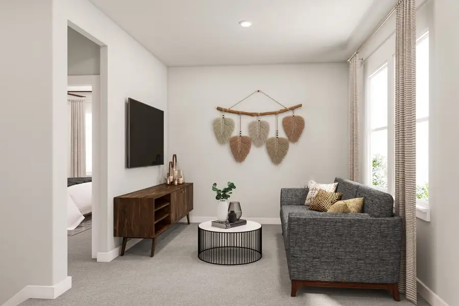 Representative furnished interior of a home built from the Tribeca by Tri Pointe Homes in Union Collection at Park Central, Georgetown (Image 12). Representative furnished interior of a home built from the Tribeca by Tri Pointe Homes in Union Collection at Park Central, Georgetown (Image 12).