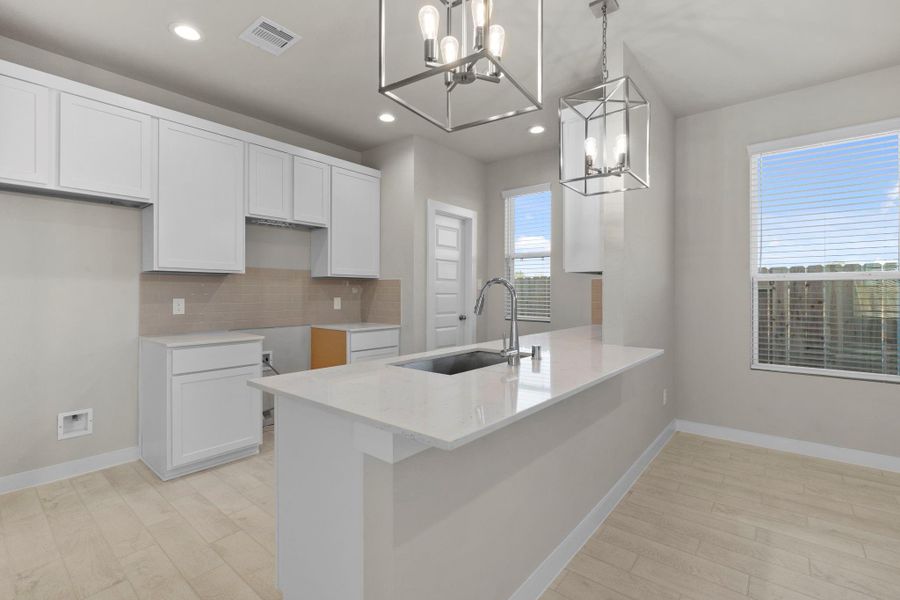 Furnished interior view inside a new home in , Houston (Image 5).