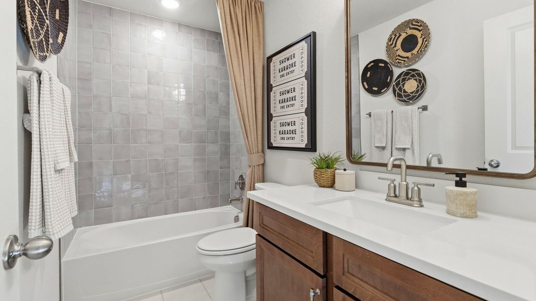 Representative furnished interior of a home built from the Driskill by DRB Homes in Infinity Square, Kyle (Image 14). Representative furnished interior of a home built from the Driskill by DRB Homes in Infinity Square, Kyle (Image 14).