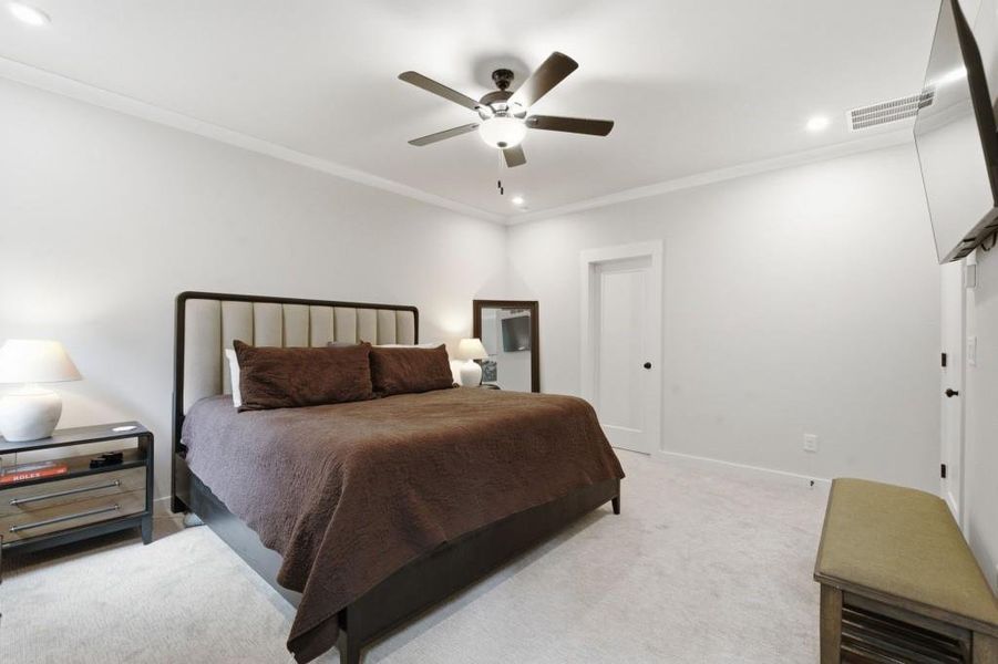 Furnished interior view inside a new home in Cambridge at Steels Bridge, Canton (Image 17).