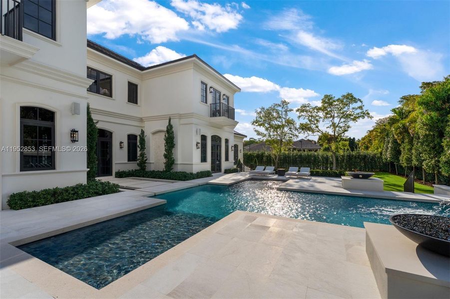 Exterior details and patio area of a home in , Pinecrest (Image 27). Exterior details and patio area of a home in , Pinecrest (Image 27).