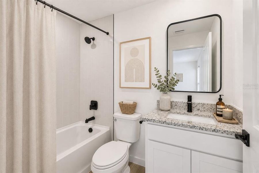 Furnished interior view inside a new home in , Weeki Wachee (Image 8).