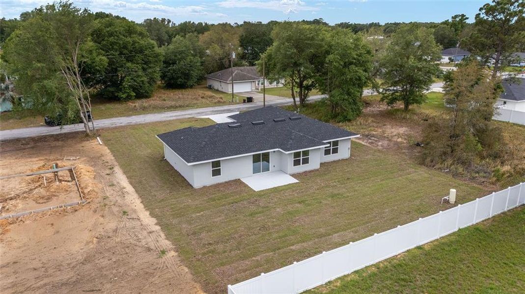 Exterior details and patio area of a home in , Ocala (Image 32).
