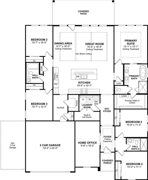 The Aegean floor plan by K. Hovnanian Homes. 1st Floor shown. *Prices, plans, dimensions, features, specifications, materials, and availability of homes or communities are subject to change without notice or obligation.