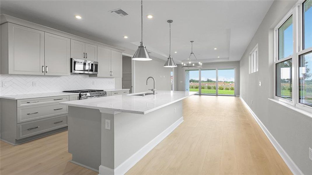 Furnished interior view inside a new home in Cresswind at Lake Harris, Tavares (Image 18). Furnished interior view inside a new home in Cresswind at Lake Harris, Tavares (Image 18).