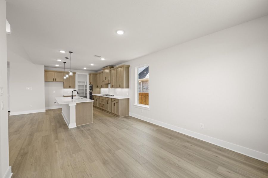 Spacious, unfurnished interior of a new home in Inspiration Collection at Bridgewater, Midlothian (Image 15).