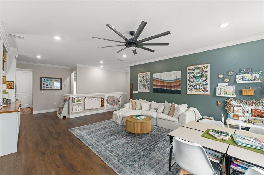 Furnished interior view inside a new home in , Winter Garden (Image 47). Furnished interior view inside a new home in , Winter Garden (Image 47).