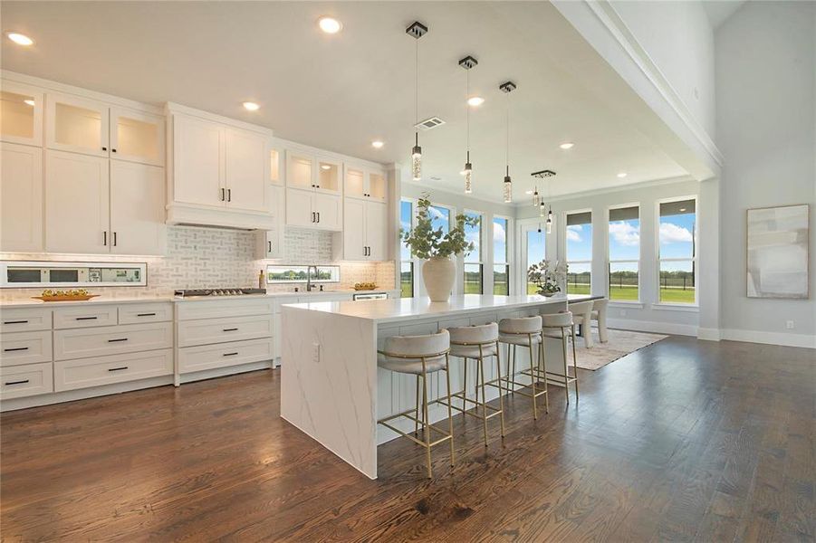 Furnished interior view inside a new home in , McKinney (Image 26). Furnished interior view inside a new home in , McKinney (Image 26).