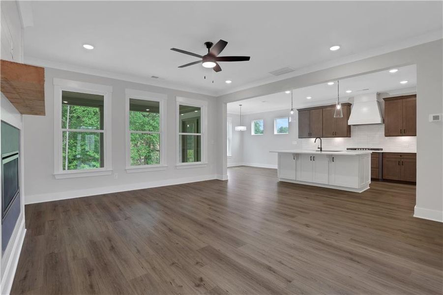 Spacious, unfurnished interior of a new home in Arbor West, Dawsonville (Image 34).