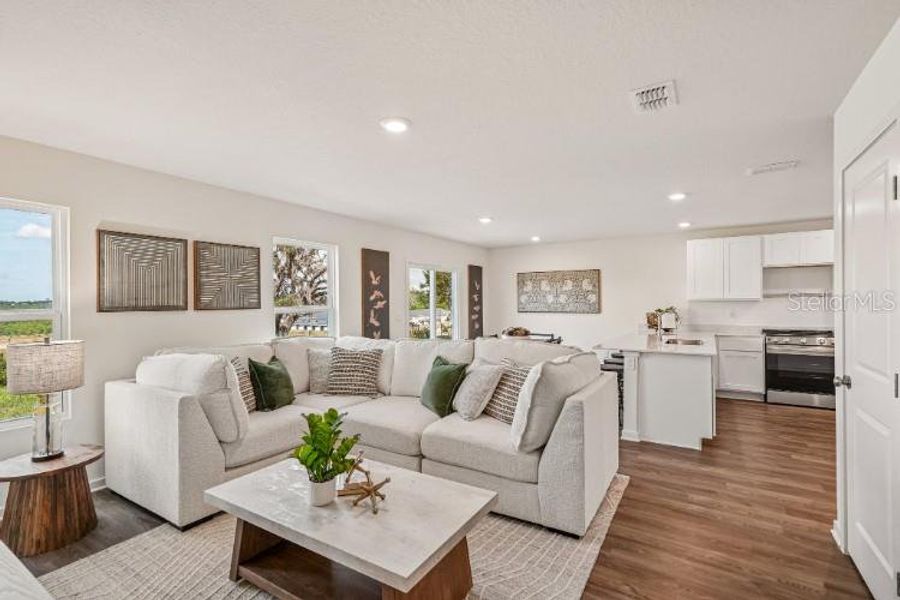 Furnished interior view inside a new home in Baywood Hills, Alachua (Image 11).