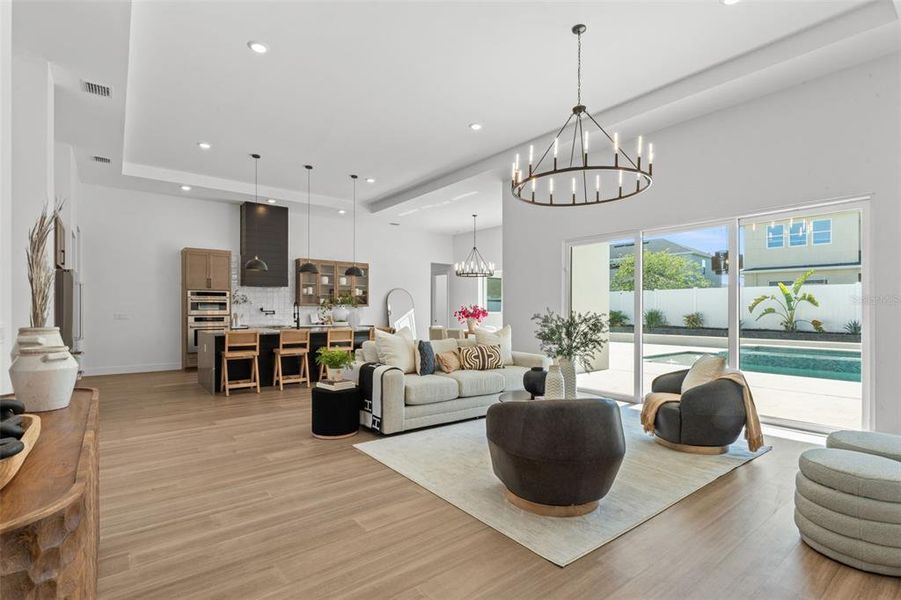 Furnished interior view inside a new home in , Wesley Chapel (Image 11). Furnished interior view inside a new home in , Wesley Chapel (Image 11).