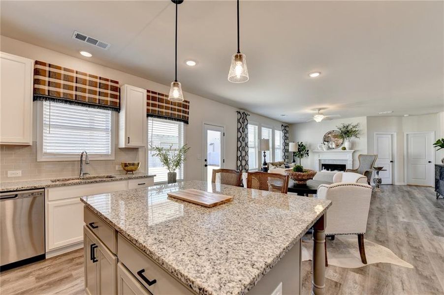Furnished interior view inside a new home in , Auburn (Image 41).