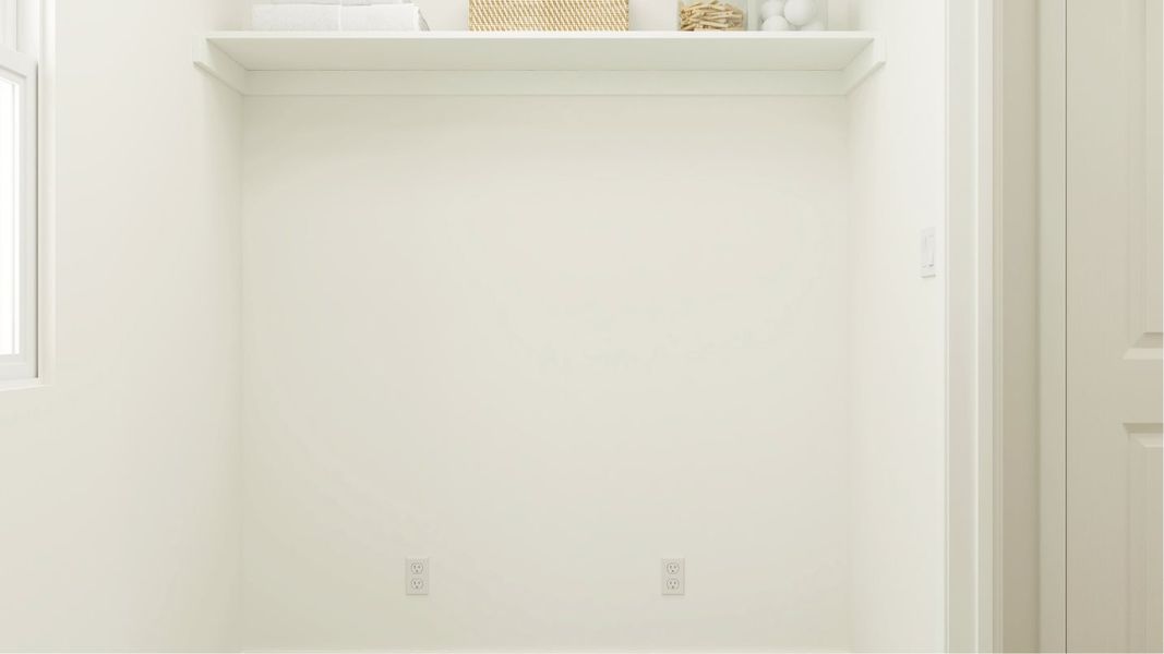 Vista laundry room