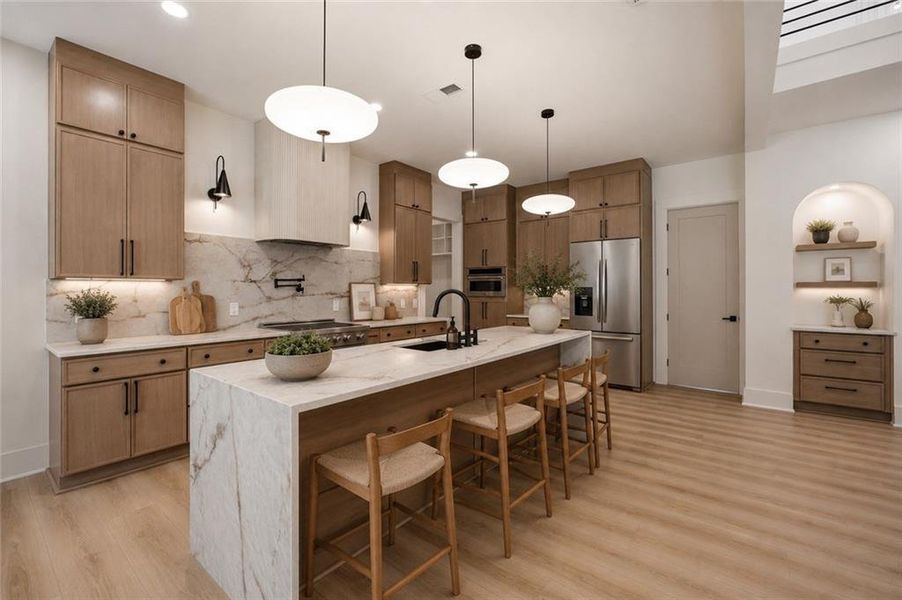 Furnished interior view inside a new home in , Cumming (Image 19). Furnished interior view inside a new home in , Cumming (Image 19).