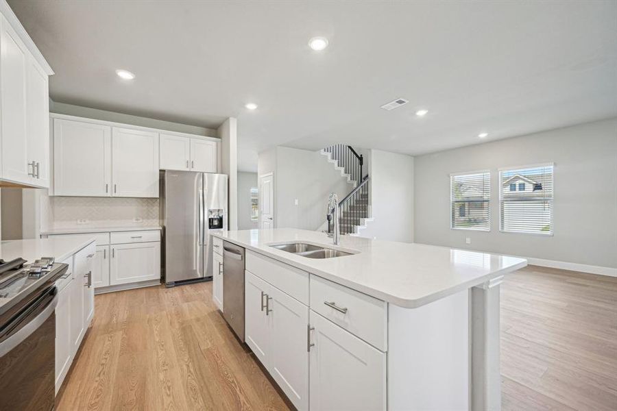 Photo is not of the actual home, but is an inspirational photo of builder’s model home and may depict options, furnishings, and/or decorator features that are not included.