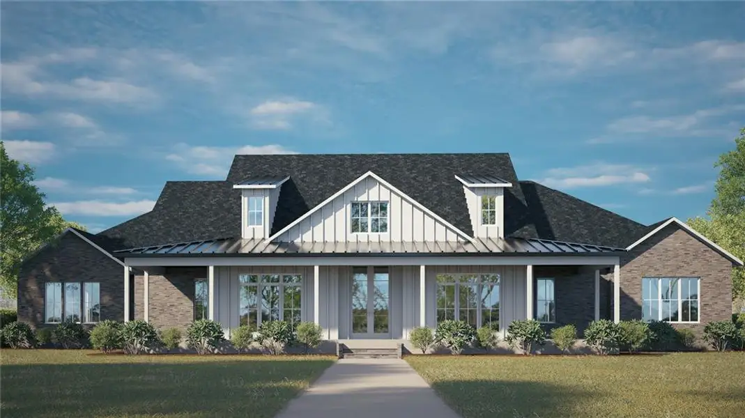 Front exterior of a new home in , Umatilla, FL, highlighting curb appeal (Image 2). Front exterior of a new home in , Umatilla, FL, highlighting curb appeal (Image 2).