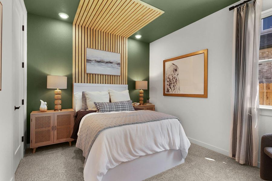 Furnished interior view inside a new home in The Grove at Blackhawk, Pflugerville (Image 10). Furnished interior view inside a new home in The Grove at Blackhawk, Pflugerville (Image 10).