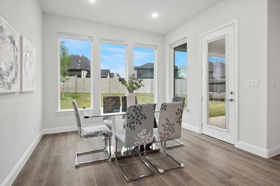 Furnished interior view inside a new home in , Northlake (Image 26).