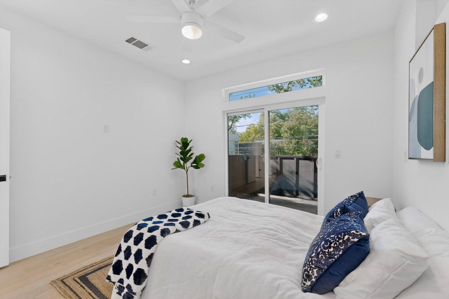 Furnished interior view inside a new home in , Austin (Image 38).