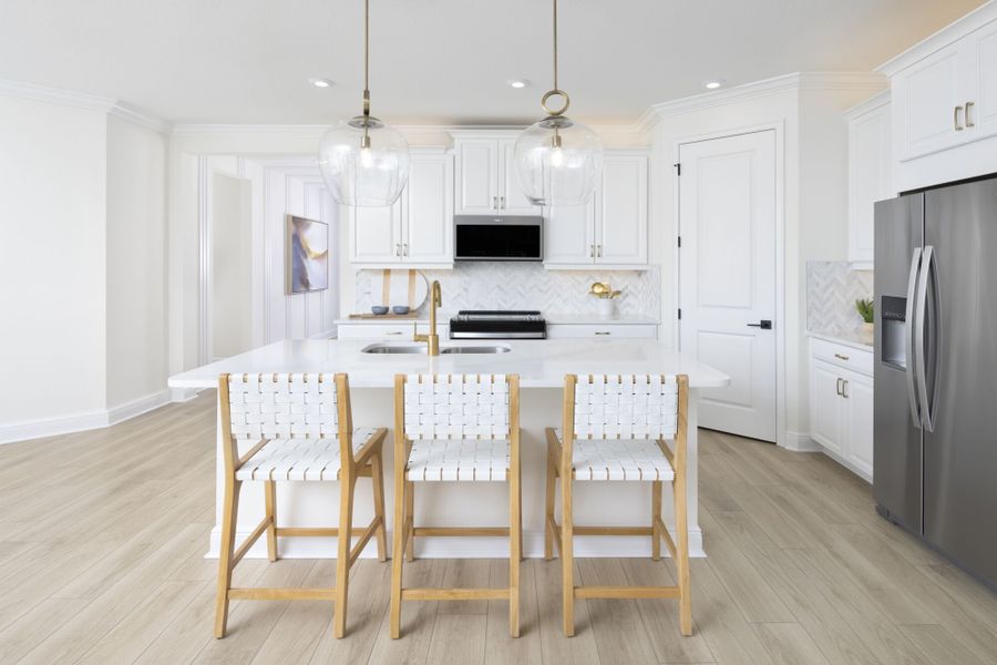 Representative furnished interior of a home built from the Glades by Mattamy Homes in Wellen Park, Venice (Image 7).