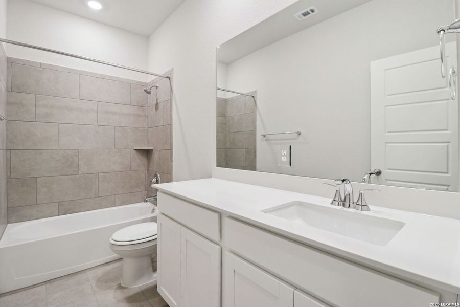 Furnished interior view inside a new home in Kallison Ranch, San Antonio (Image 9).