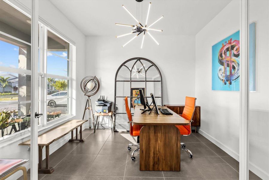 Furnished interior view inside a new home in Tradition - Kenley, Port St. Lucie (Image 16). Furnished interior view inside a new home in Tradition - Kenley, Port St. Lucie (Image 16).